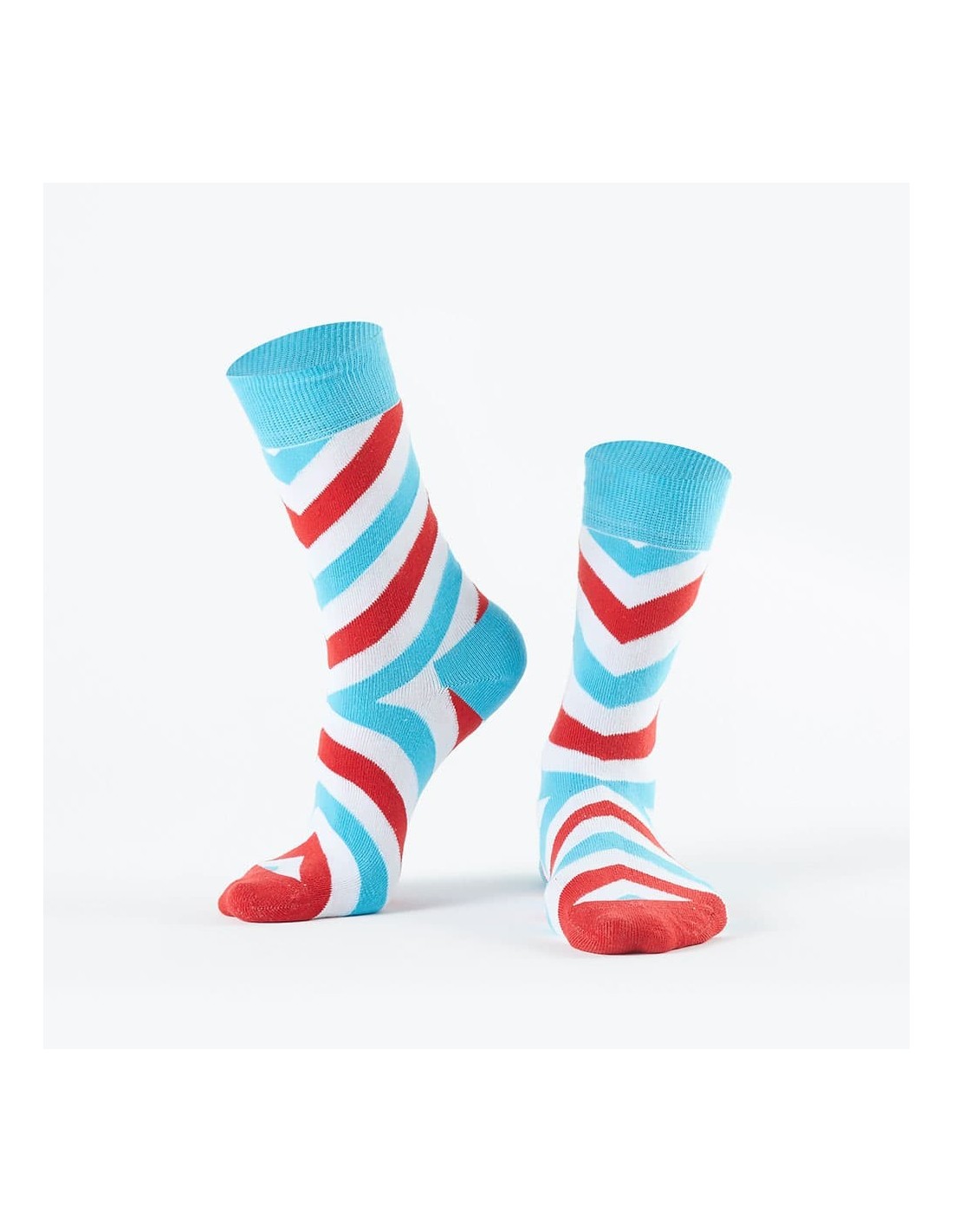 Women\'s socks with colorful stripes SD28 - Online store - Boutique